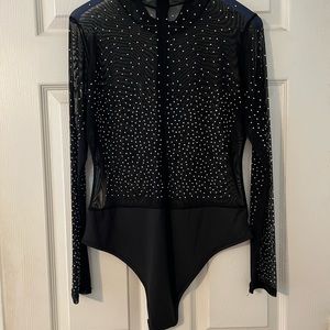 Rhinestone bodysuit